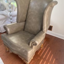 Leather chair 