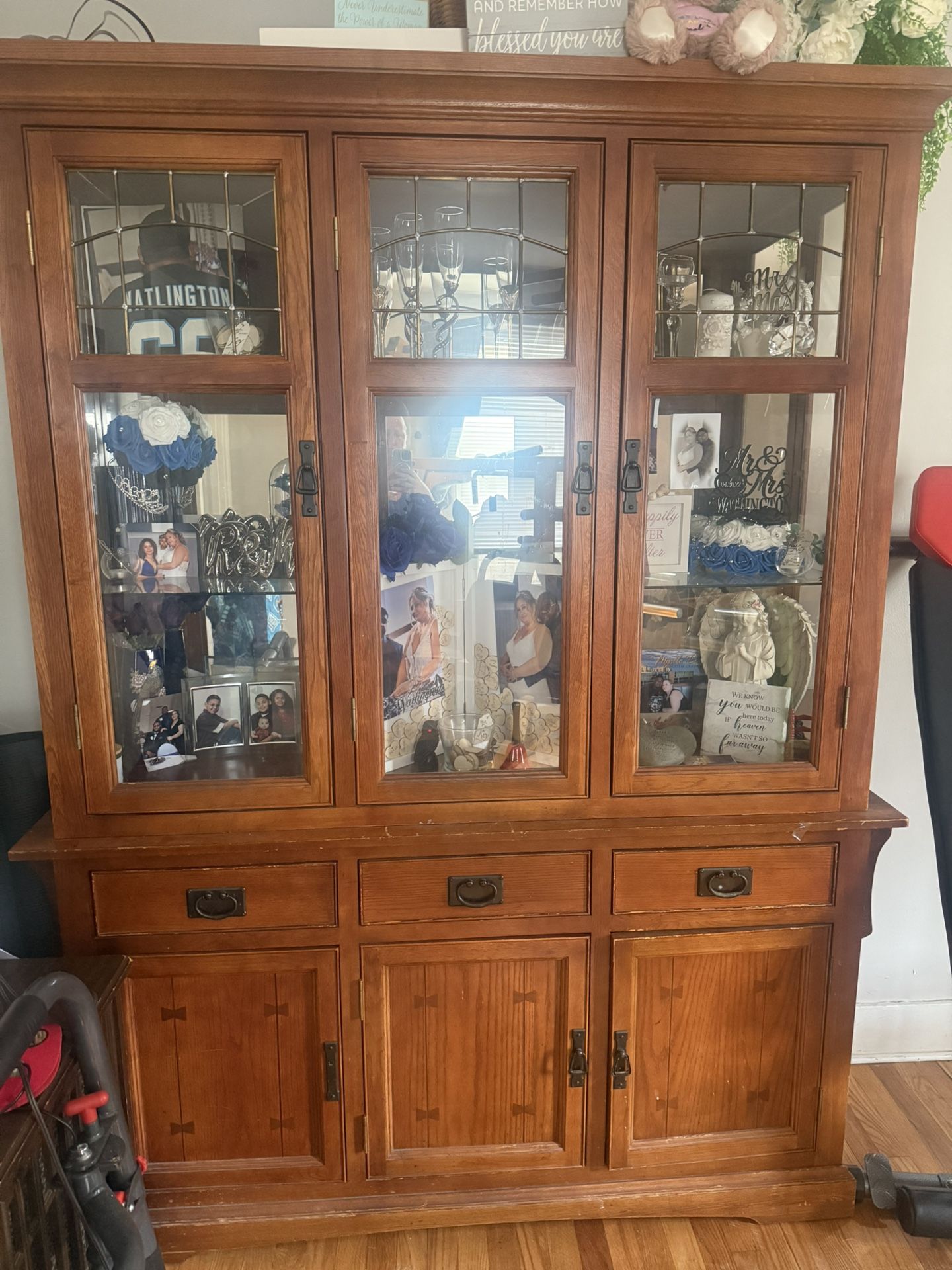 Light Up Curio Cabinet