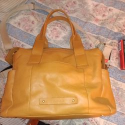 Kym leather Handbag Storksak