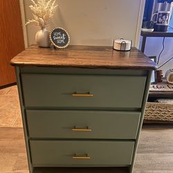 Refinished Solid Wood Dresser