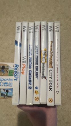 Wii Game Lot