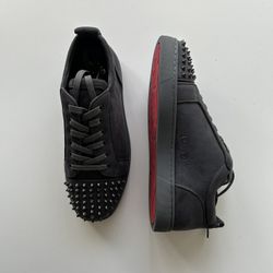 Louboutin Grey Suede Low Tops BRAND NEW