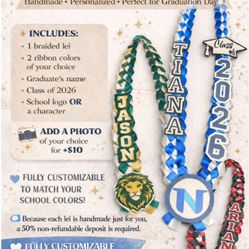 Graduation Leis