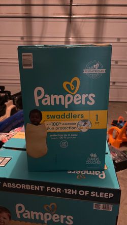 Diapers, size one