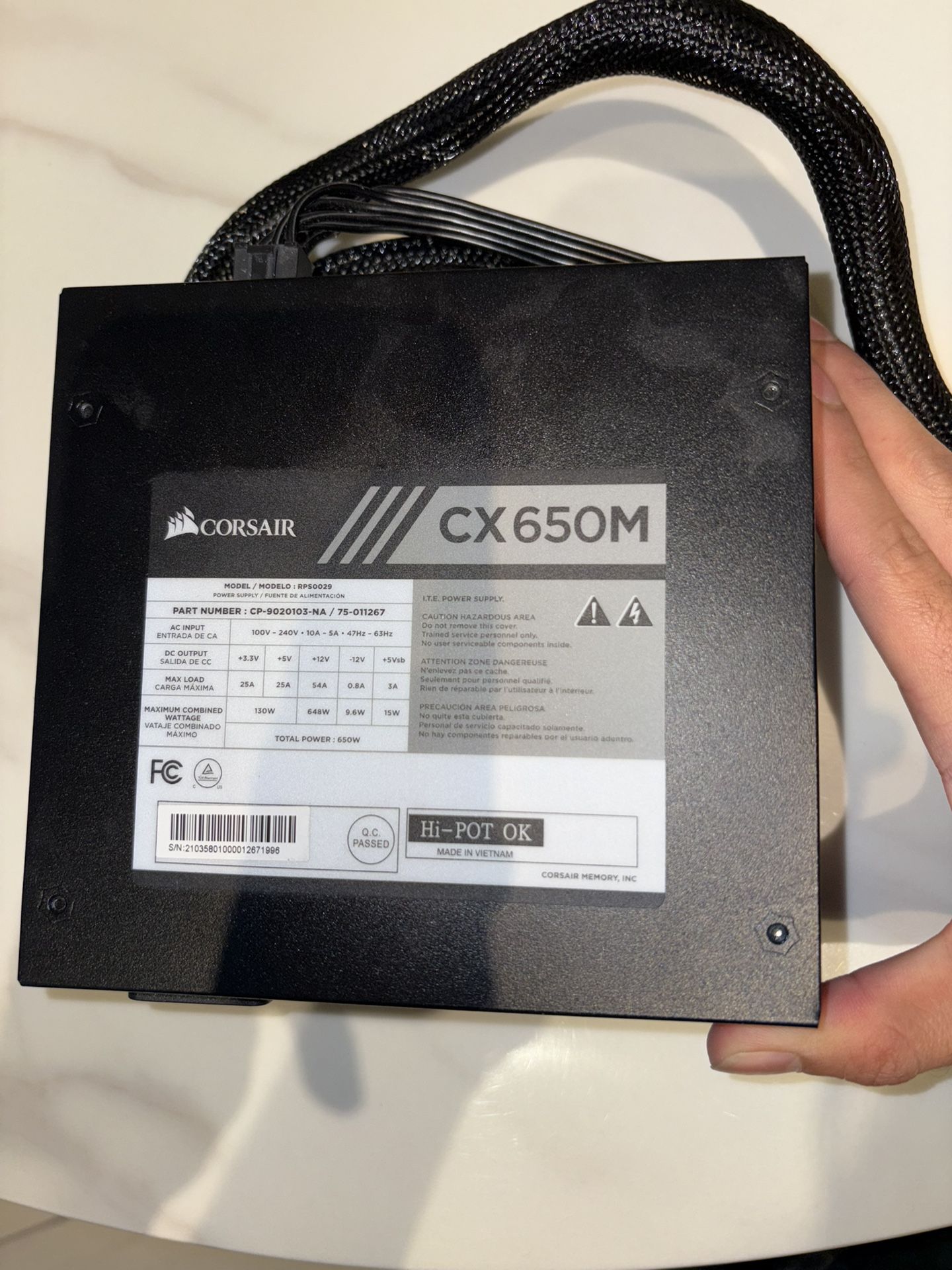 CX 650M Power Supply