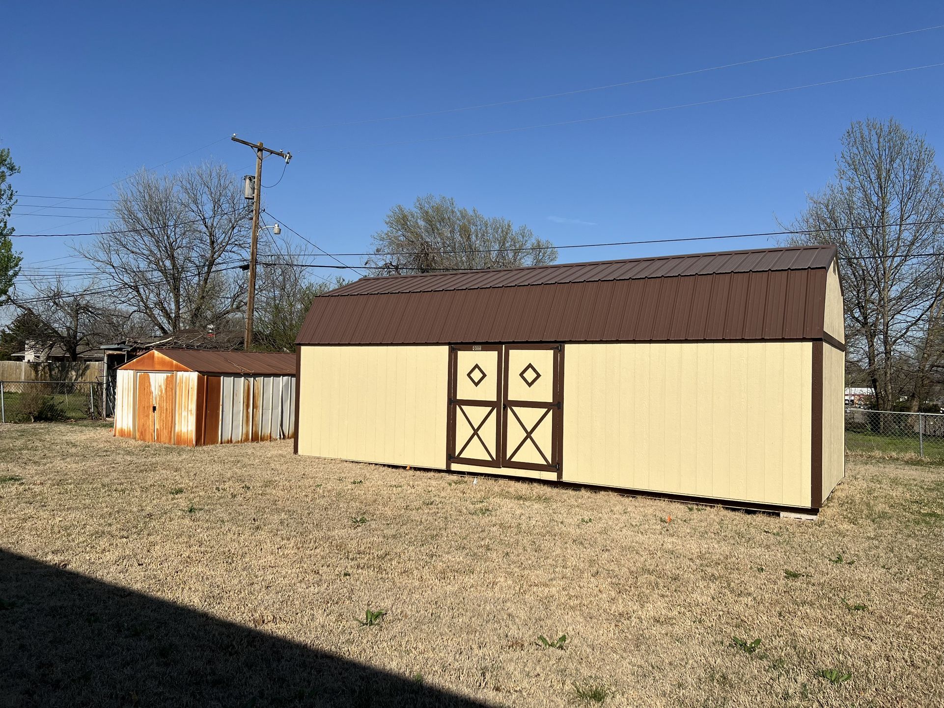 Huge Shed 12x28 Lofted Barn