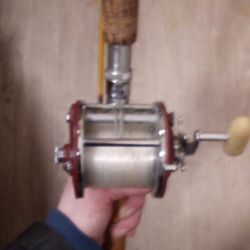 Eagle Claw Heavy Duty Trolling Rod And Penn Peer Reel