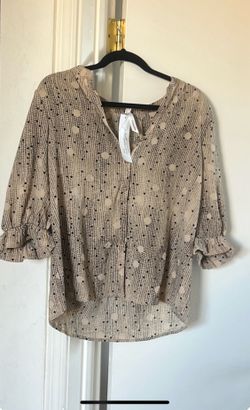 Beige With Polka dots