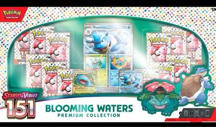 Pokémon blooming waters SEALED CASE