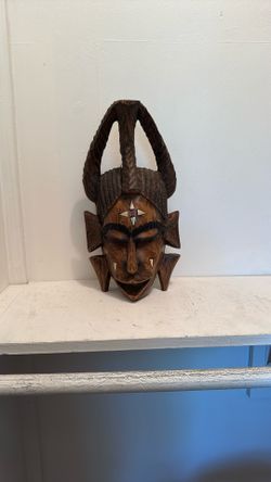 Wooden African Mask