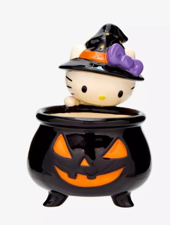 Sanrio Hello Kitty Halloween Cauldron Candy Dish