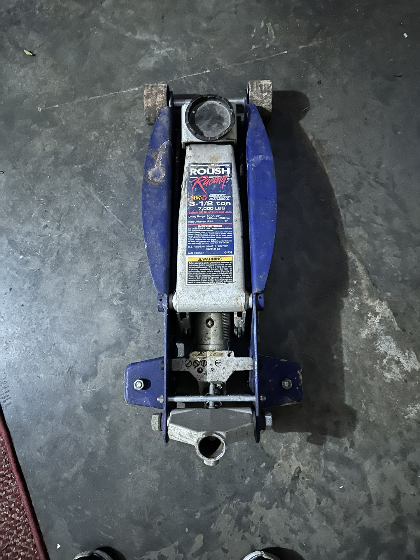 Roush Racing 3.5 Ton (7,000lbs) Speed Jack