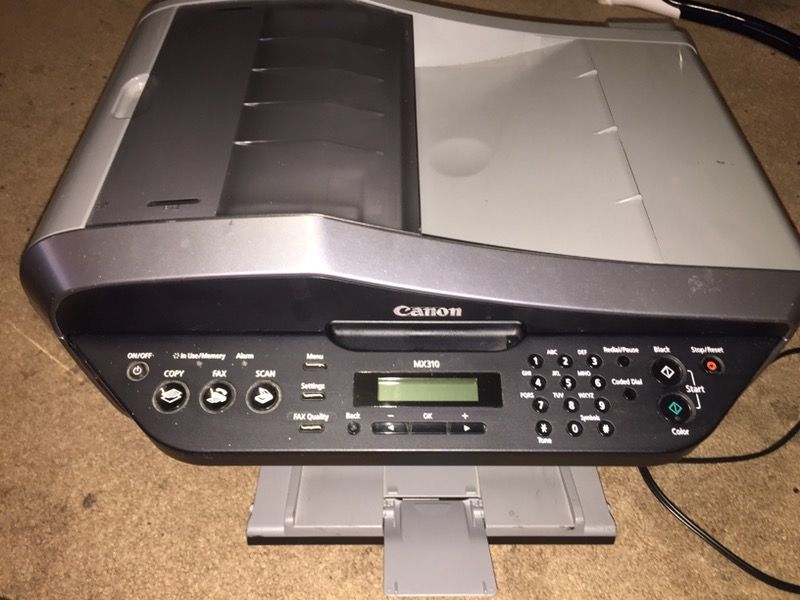 Canon PIXMA MX310 Color 4 ink jet printer fax scanner copier