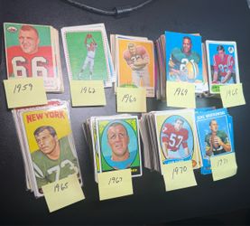 Vintage NFL Football Cards