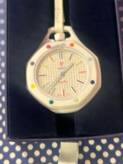 Swatch x Audemars Piguet Bioceramic Royal Pop Huit Blanc