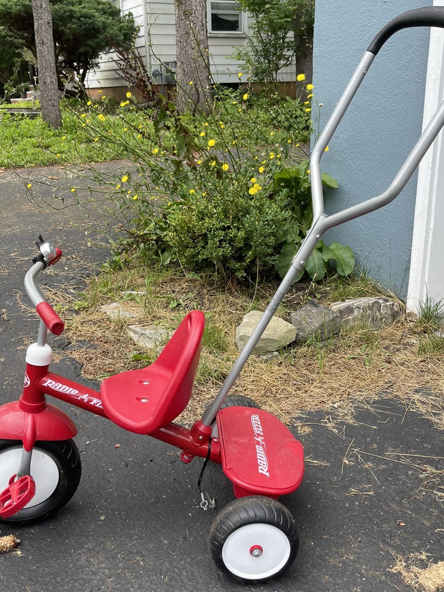 Toddler Pushable Tricycle