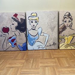 Disney Princess Canvas Print 