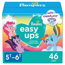 Pampers Easy Ups Size 5T/6T - 46 Count