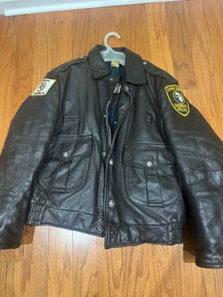 Cook County Leather Sheriff’s Police Jacket