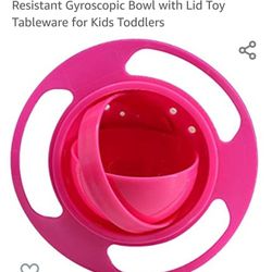 Anti spill baby bowl