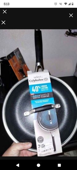 New Calphalon saute pan with lid $28