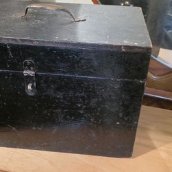 antique wooden chest