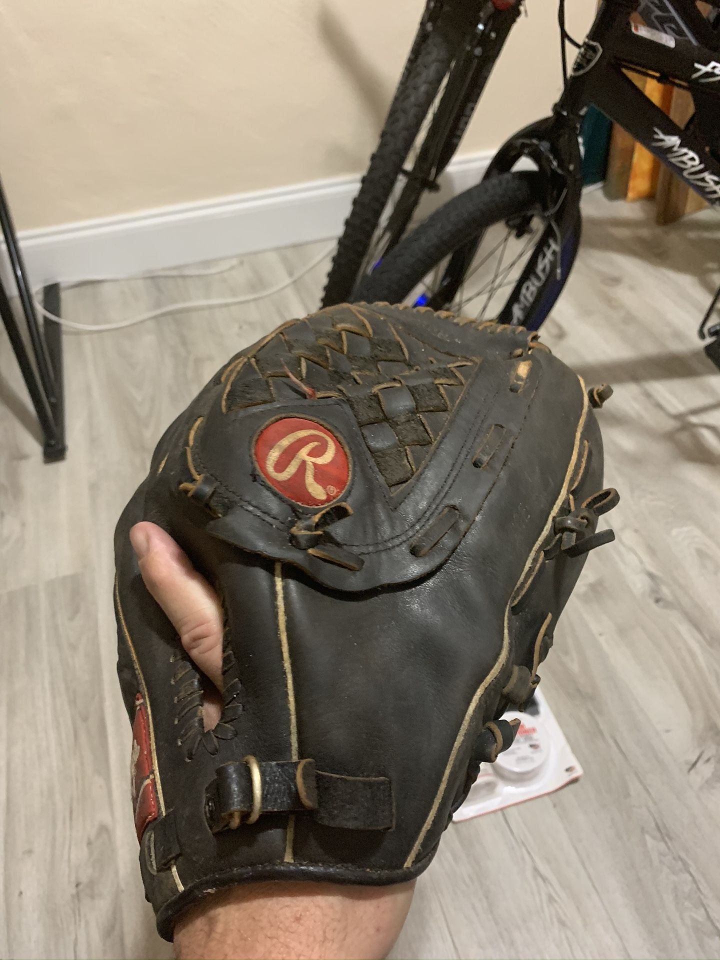 Rawlings Softball glove.