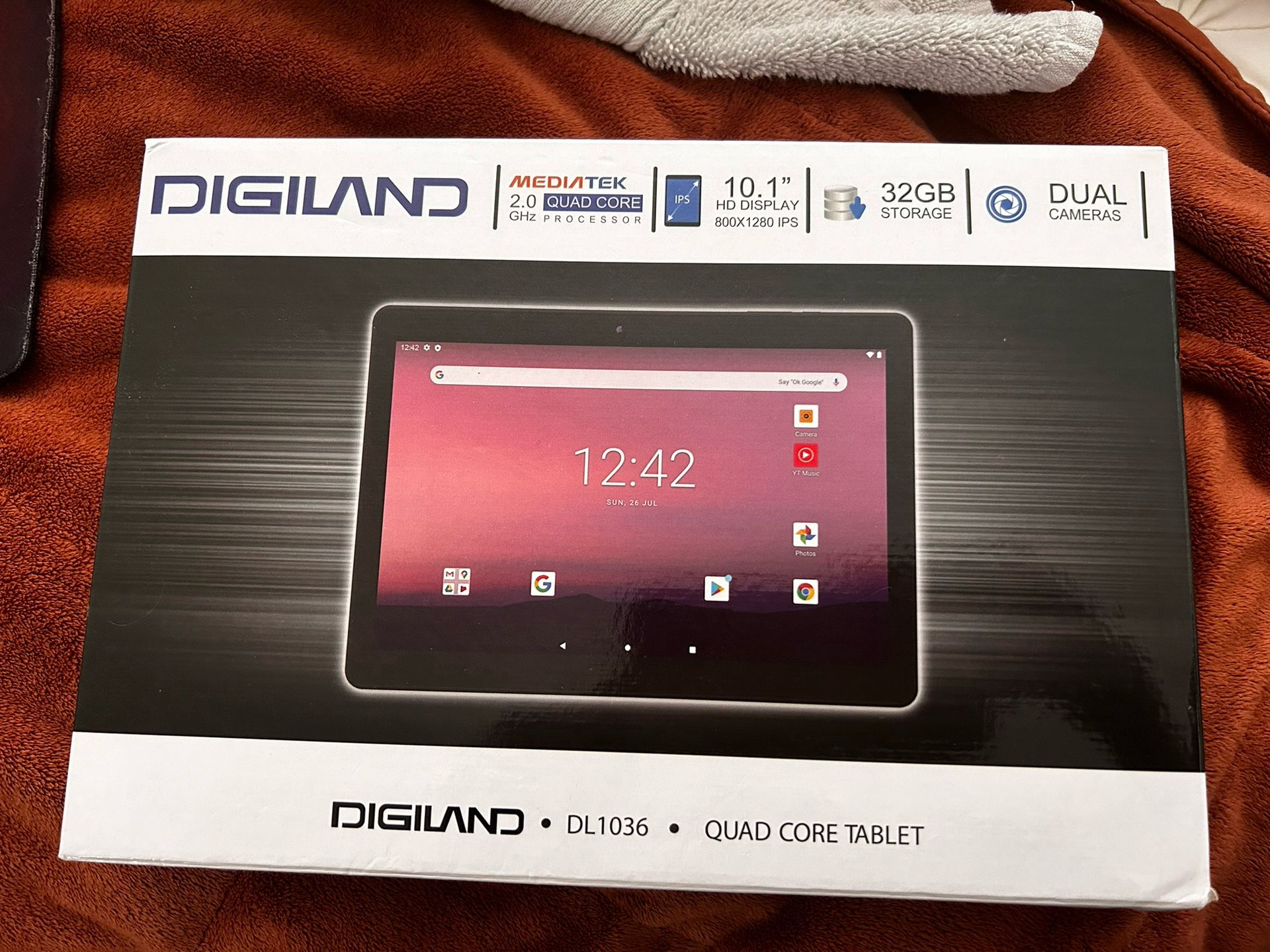 Digiland - DL1036 - Quad Core Tablet - 10.1”