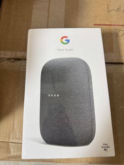 Brand New Google Audio Bluetooth Speaker - Wireless Music Streaming, Powerful Sound, Assistant Built-in, Wi-Fi and Bluetooth Connectivity, Smart Home 