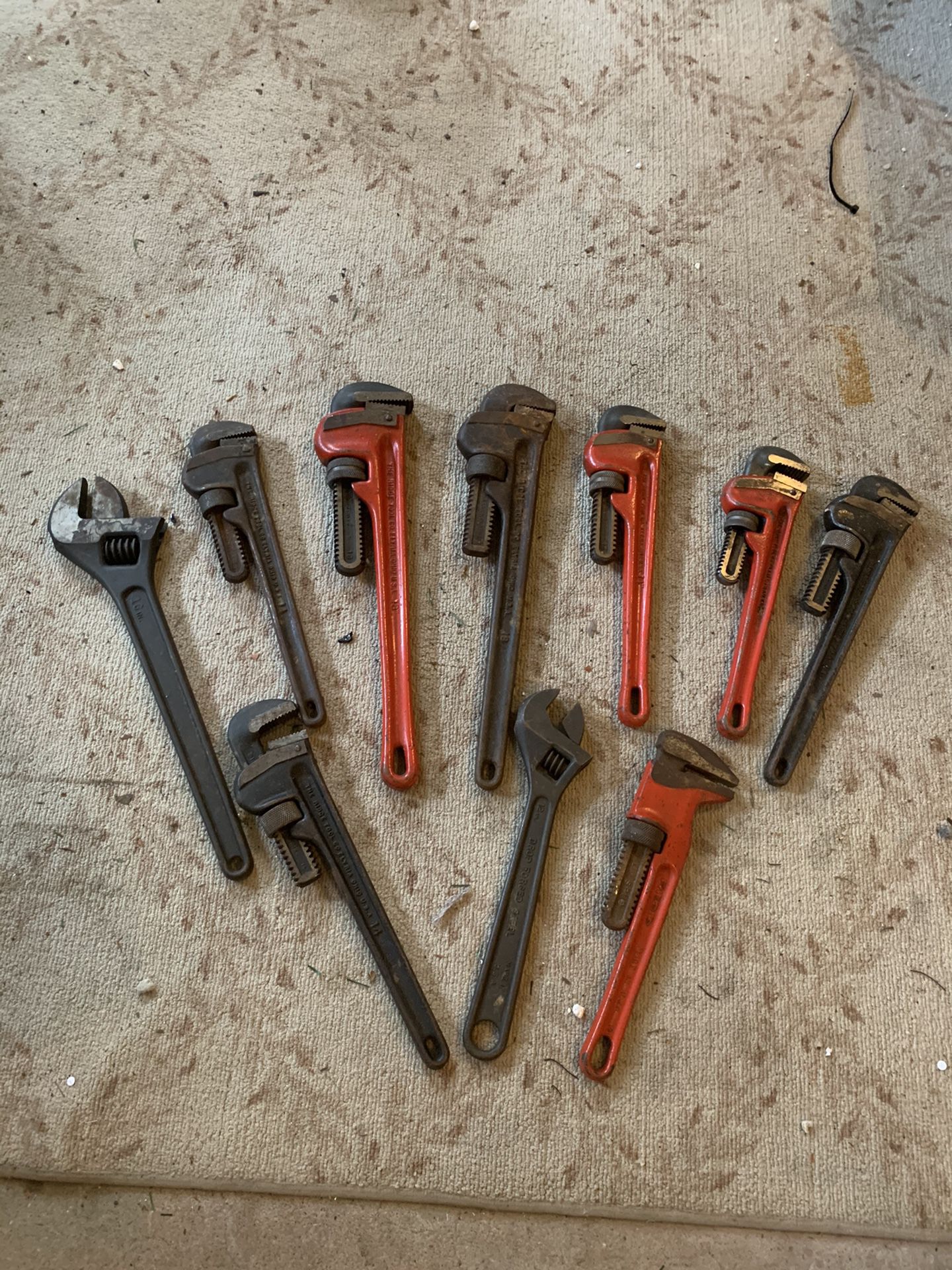10 plumbers wrenches
