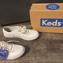 White Keds Shoes Size 6 New 