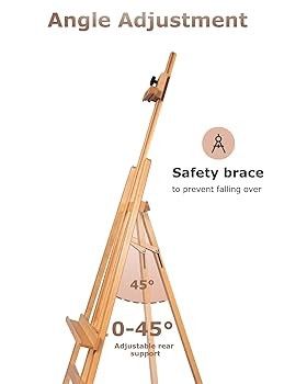 DJAR Art Easel 57"-76"