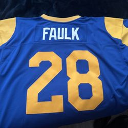 Marshall Faulk Rams Jersey