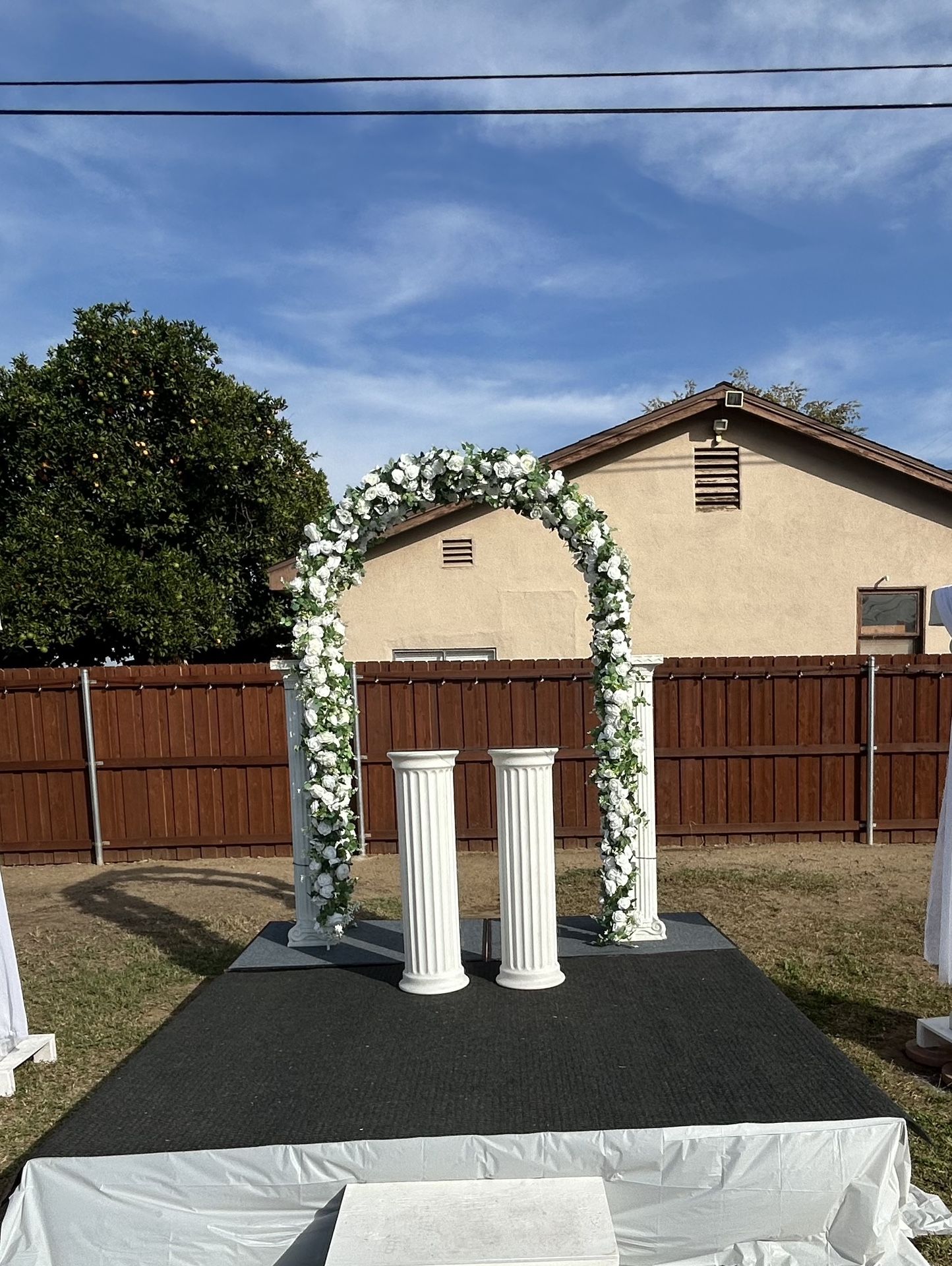 White Rose Arch For Sale 