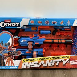 Zuru Xshot Ultimate Insanity Combo Pack