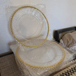 Set Of 10 Charger Plates ✨new