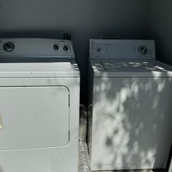 Gas Dryer And Washer. (must Be Sold Together)