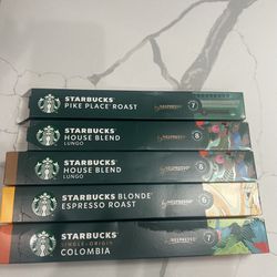 48 Starbucks by Nespresso Mild Variety Pack Coffee Capsules