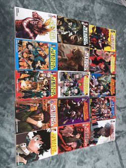 My Hero Academia Volumes 1-15 Manga English Lot