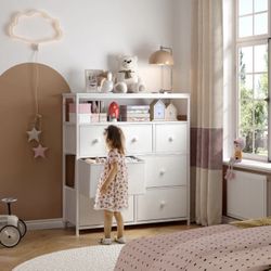 7-Drawer White Dresser – Open Box, Never Used