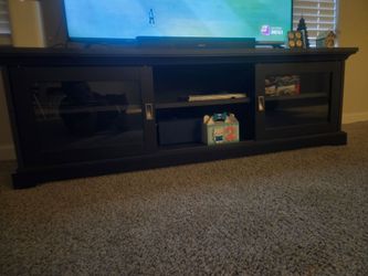 Tv estand black