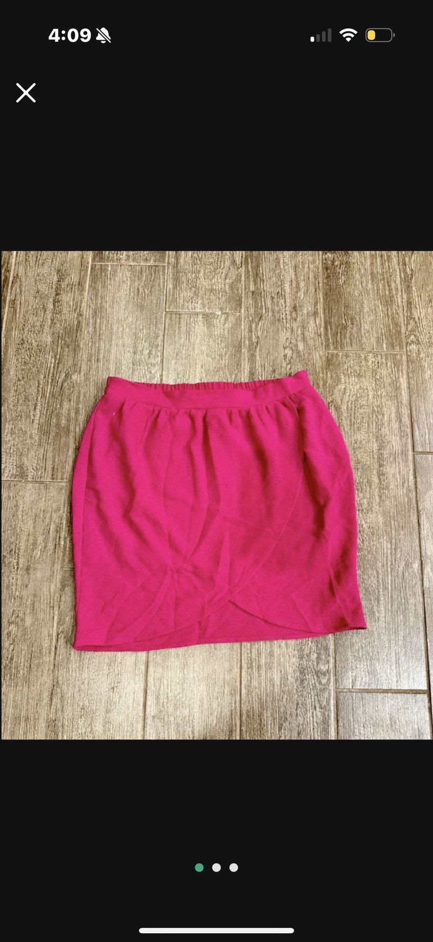 NWOT Francesca’s Tulip Skirt