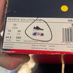 Reebok (Iversons) solution mid 