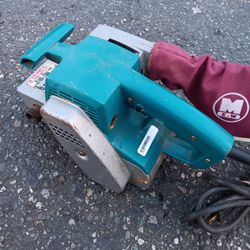 Makita 3inch Belt Sander. Good Condition. For Pick Up Fremont Seattle. No Low Ball Offers Please. No Trades 