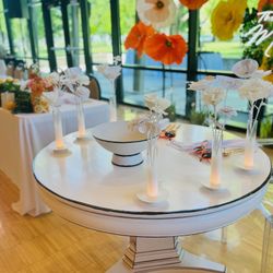 Perfect Event Or Wedding Table And chairs - Unique 2D 