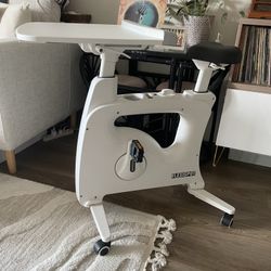 FlexiSpot Exercise Bike with Desktop