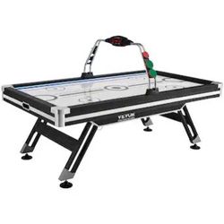 VEVOR - Air-Powered Hockey Table, 89" Indoor Hockey Table for Kids and Adults, LED Sports Hockey Game with 2 Pucks