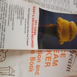 Electric Ice Cream Maker 