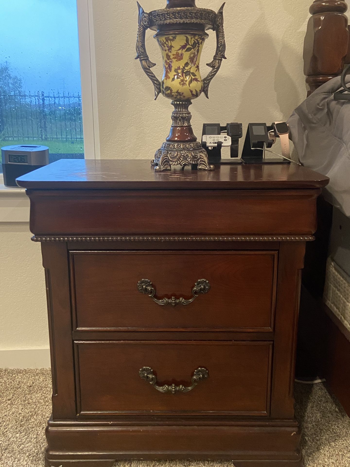 Star Furniture- Night Stand With Light
