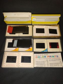 Over 150 Vintage Old Slides -  Mostly Kodak